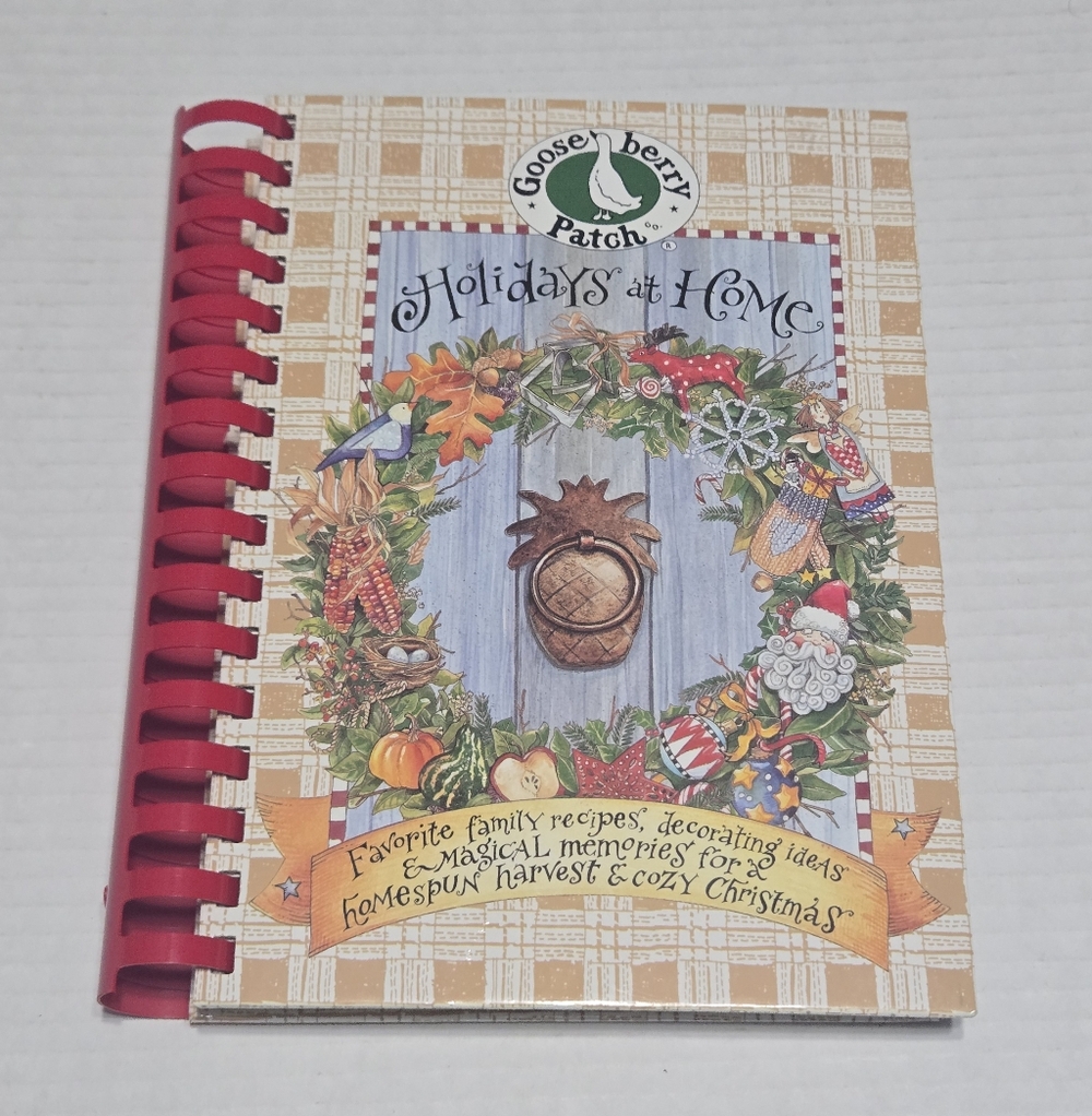 Gooseberry Patch 'Holidays at Home' Cookbook